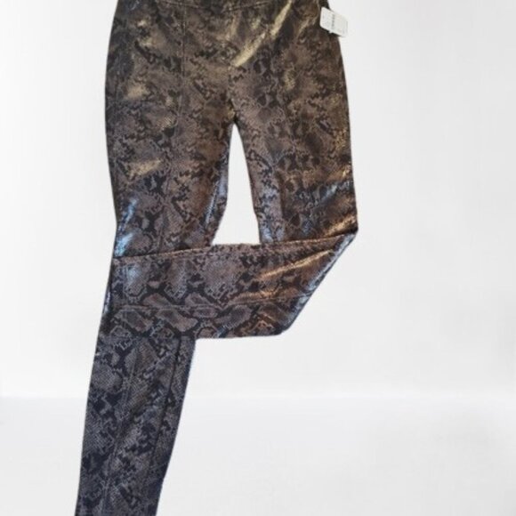 Blank NYC Sold by Free People Snake Print High Rise Women's Leggings Size 27 - Picture 8 of 12